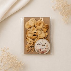 گلبرگ رز مینیاتوری خشک طبیعی - کرم نباتی (۲ گرمی)